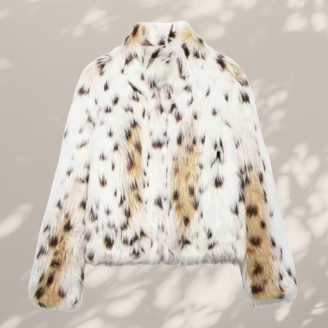 Luxe Leopard Plush Jacket