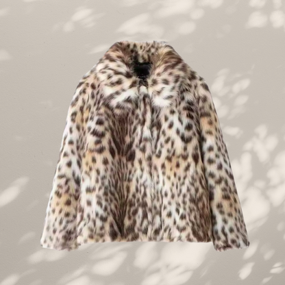 Luxe Leopard Plush Jacket