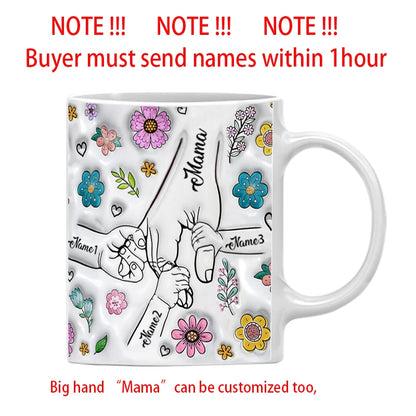 3D Effect Printing Mug - Personalized Mum Gifts