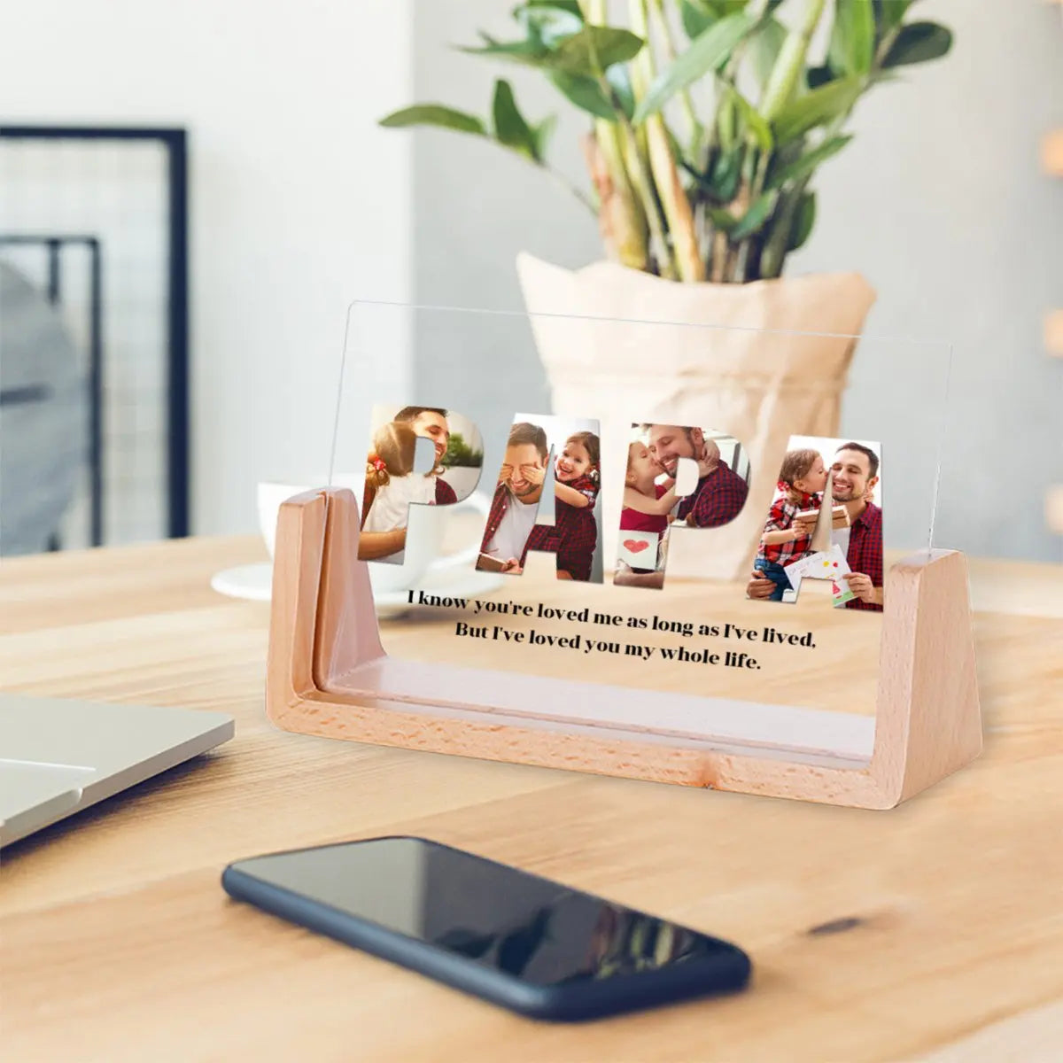 Personalized PAPA Photo Frame