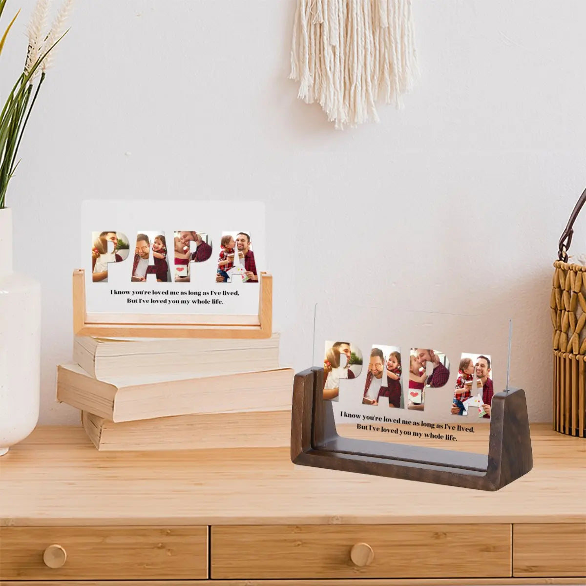 Personalized PAPA Photo Frame