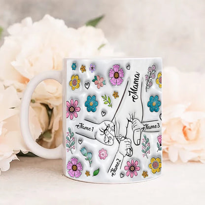 3D Effect Printing Mug - Personalized Mum Gifts