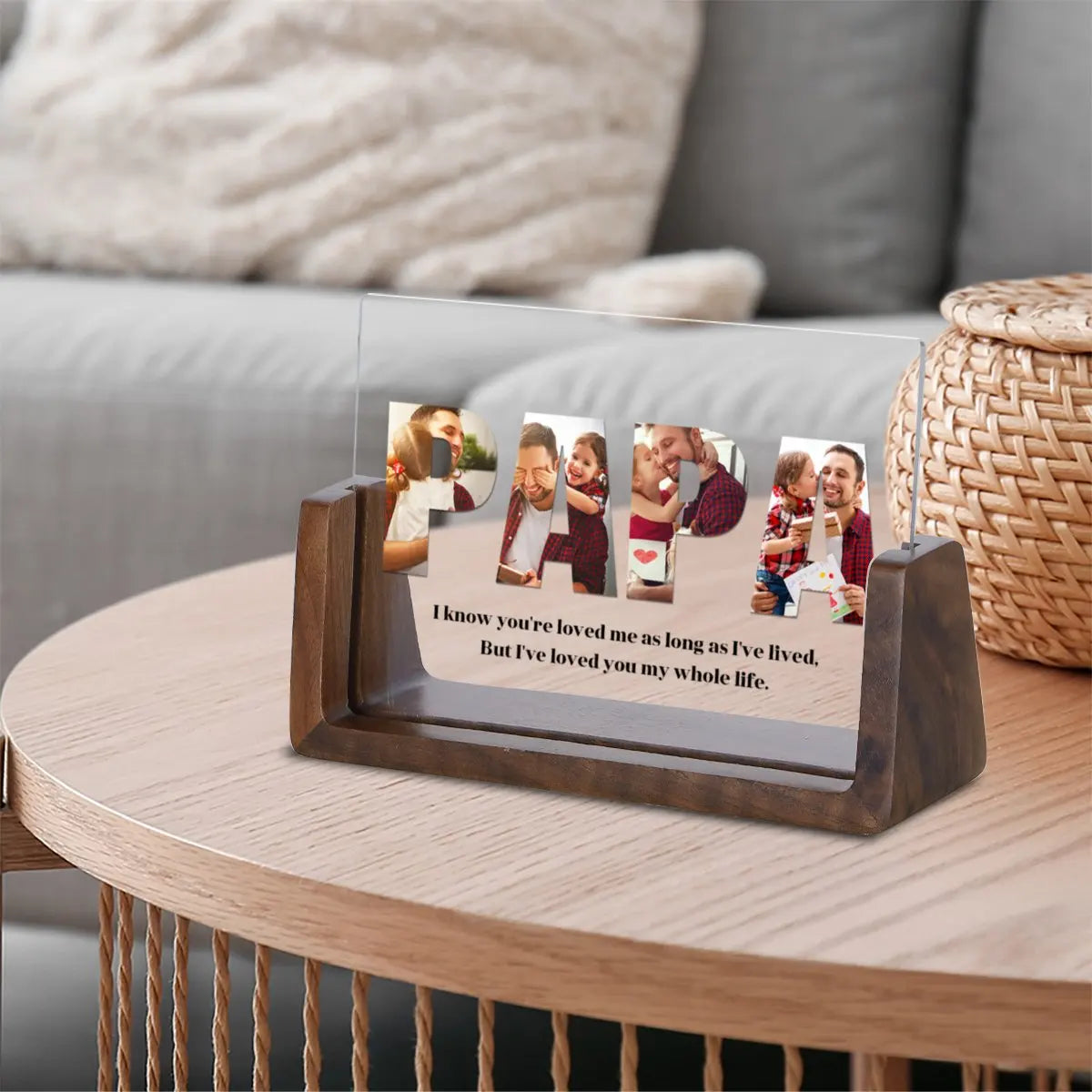 Personalized PAPA Photo Frame