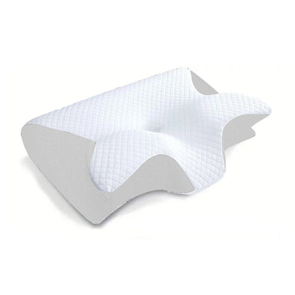 Cuscino cervicale in memory foam, cuscino ortopedico ergonomico 2 in 1 per il dolore al collo, cuscini di supporto sagomati, cuscino per il collo